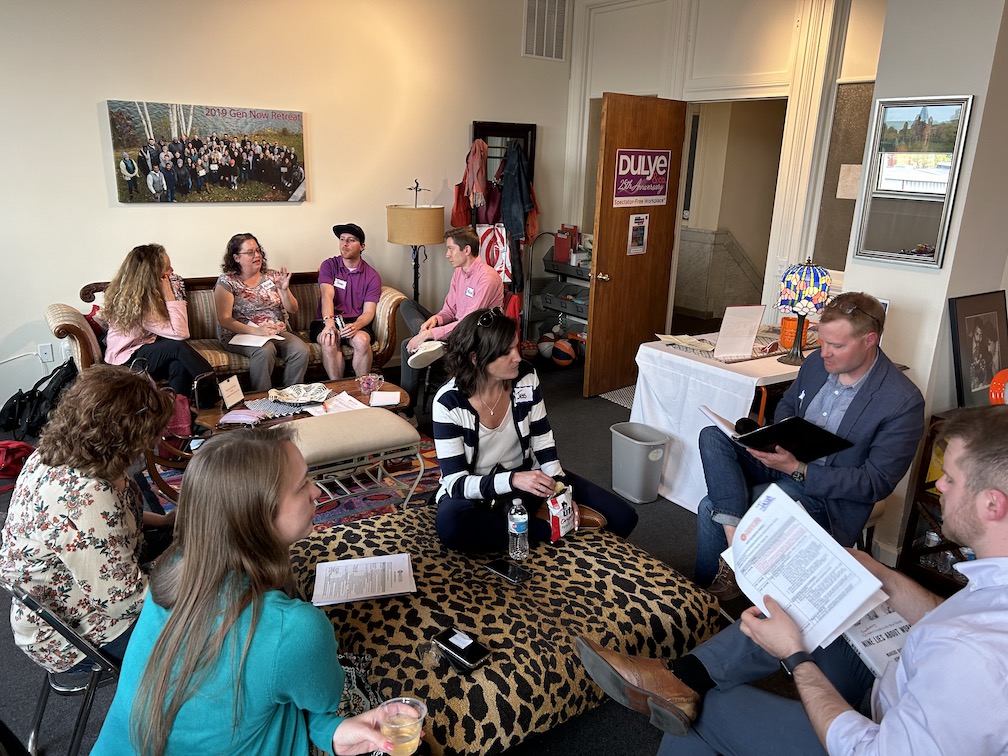 15 DLE members shared their perspectives on the topic of psychological safety in the workplace at the May 8th DLE Meetup. These intimately-sized, in-person exchanges promote open, engaging conversations about trending topics in today's work environment. The next Meetup is set for June 26.